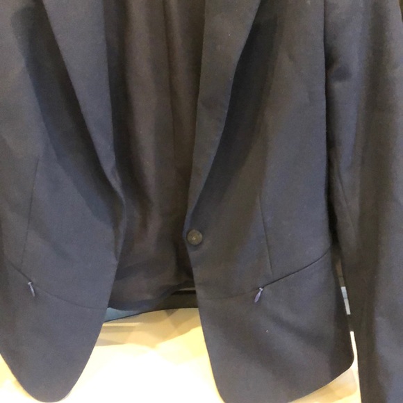 Elizabeth and James Navy Blazer Sz 2/4 - Picture 4 of 7